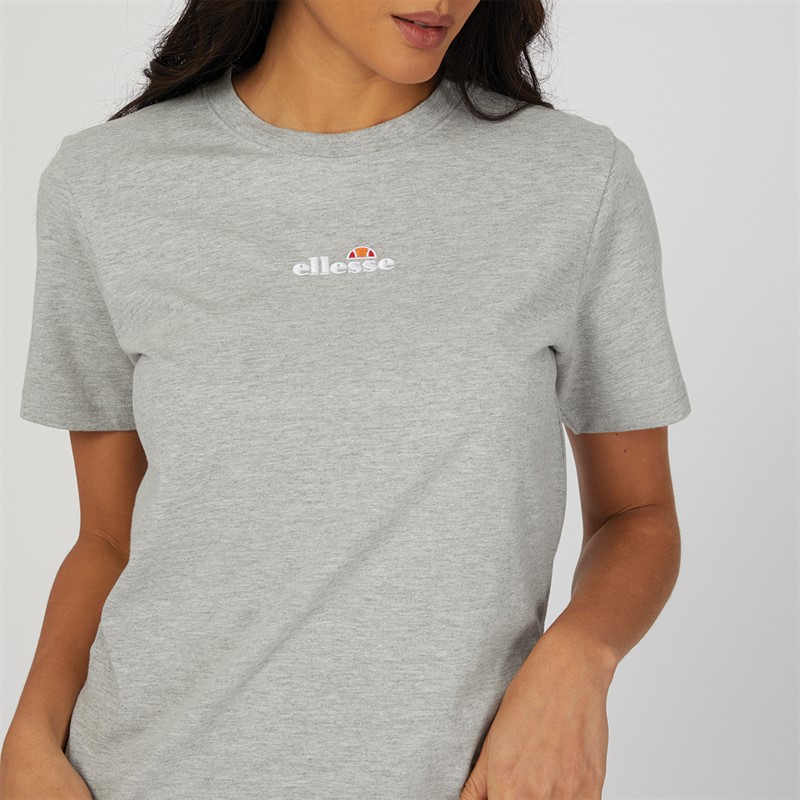 Ellesse Womens Arcuri T-Shirt Grey Marl