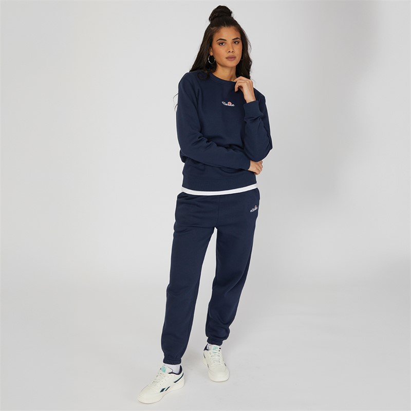 Ellesse Womens Fabrizia Sweat Pants Navy