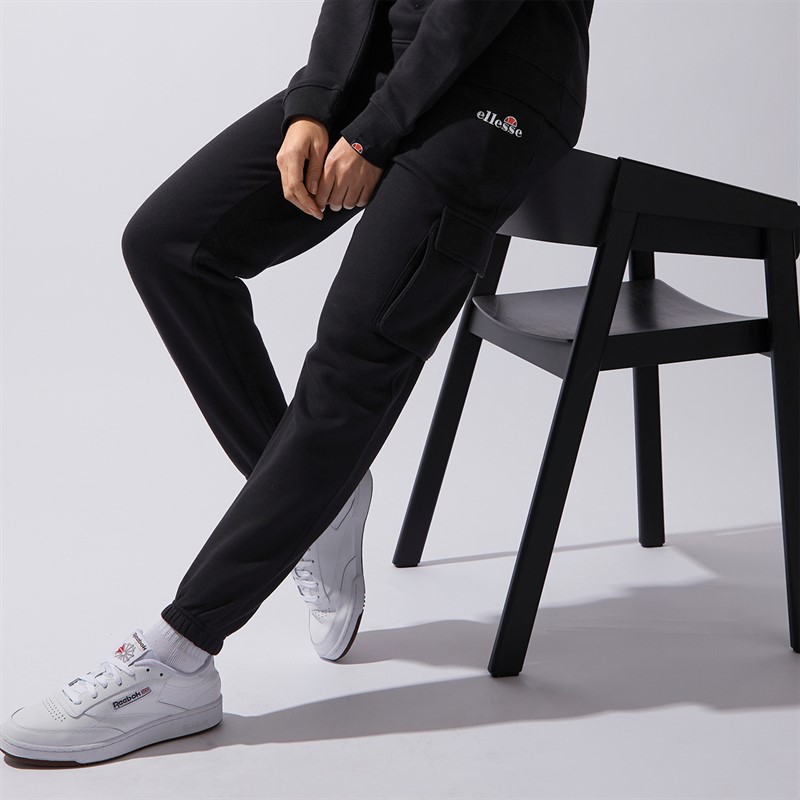 Ellesse Womens Necci Pocket Sweat Pants Black