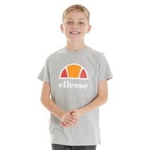 Ellesse Junior Boys Ecrillo Logo T-Shirt Grey