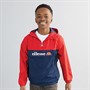 Ellesse Junior Boys Haria Hooded 1/2 Zip Jacket Red
