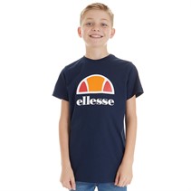 Ellesse Junior Boys Ecrillo Logo T-Shirt Navy