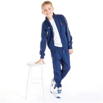 Ellesse Junior Boys Paolino Poly Tracksuit Navy