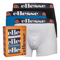 Ellesse Mens Arina Three Pack Trunks White/Blue/Black