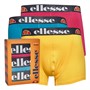 Ellesse Herenslip Arina Driepack Roze/Blauw/Geel