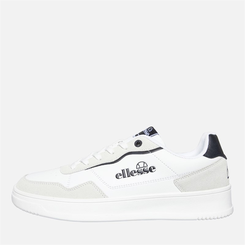 Ellesse Mens LS297S Cupsole Trainers White/Black