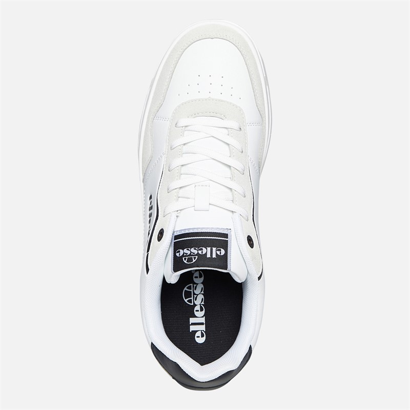 Ellesse Mens LS297S Cupsole Trainers White/Black
