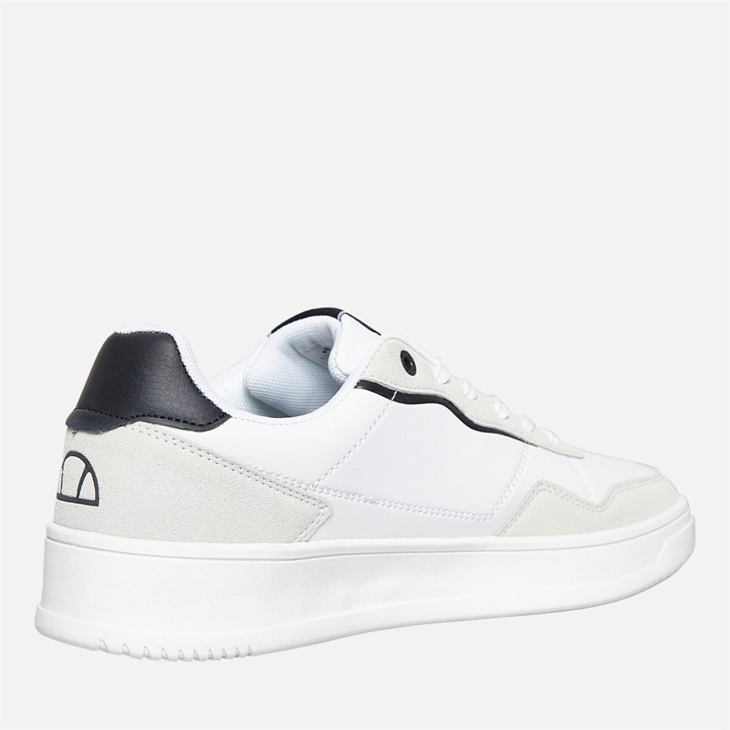 Ellesse Mens LS297S Cupsole Trainers White/Black