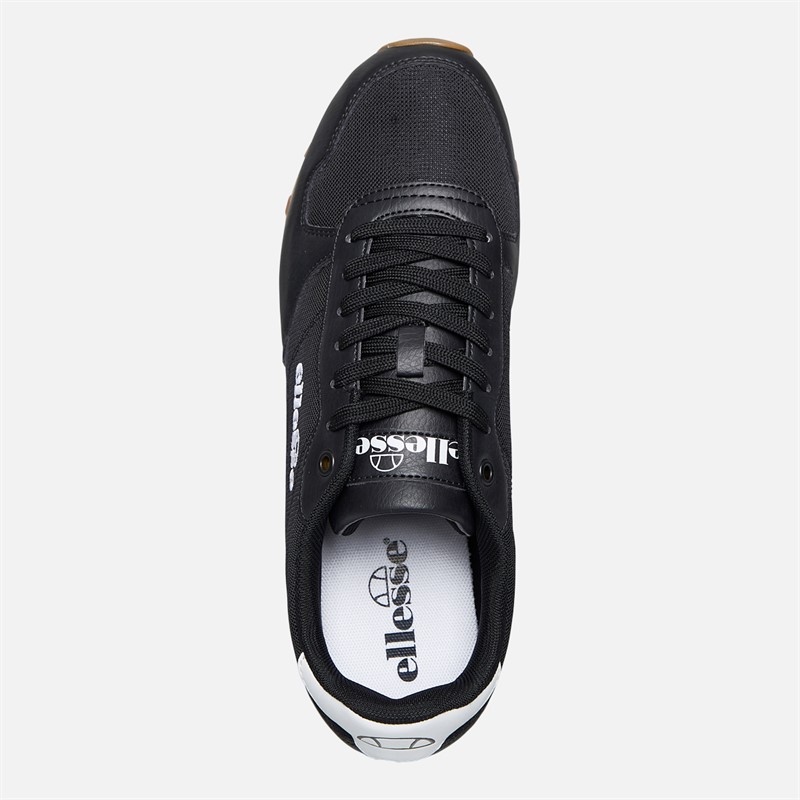 Ellesse Mens Isola Runner Trainers Black/White