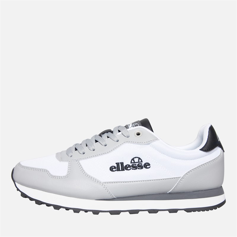 Ellesse Mens Isola Runner Trainers Light Grey/White/Black
