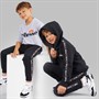 Ellesse Junge Dominic Hoodie T Shirt Und Jogginghose Set Schwarz/Grau