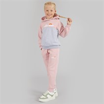 Ellesse Girls Dana Tracksuit Pink/Grey