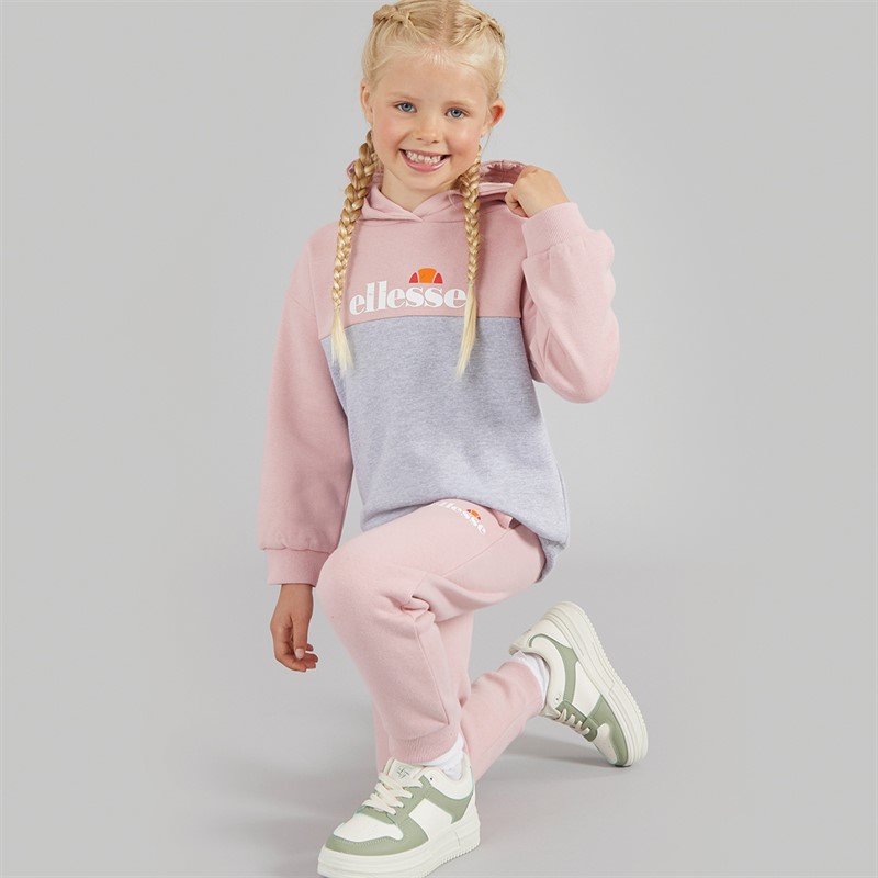 Ellesse Mädchen Dana Trainingsanzug Rosa / Grau