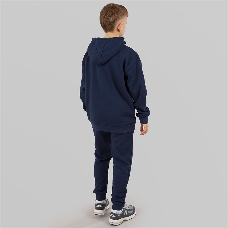 Ellesse Junior Junge Link Logo Trainingsanzug Marine