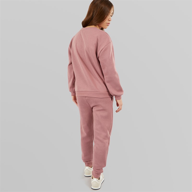 Ellesse Junior Girls Kayla Sweatshirt And Joggers Pink