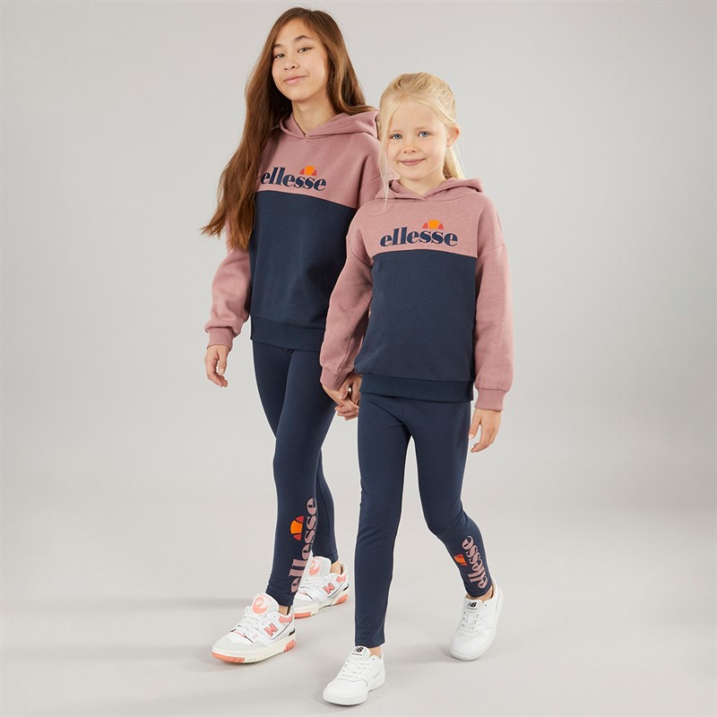 Ellesse Piger Maria Logo Træningsdragt Rose/Navy