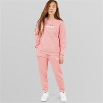 Ellesse Junior Girls Paige Sweatshirt And Joggers Pink
