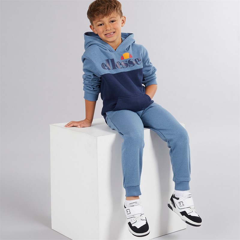 Ellesse Junge Nathaniel Logo Trainingsanzug Blau