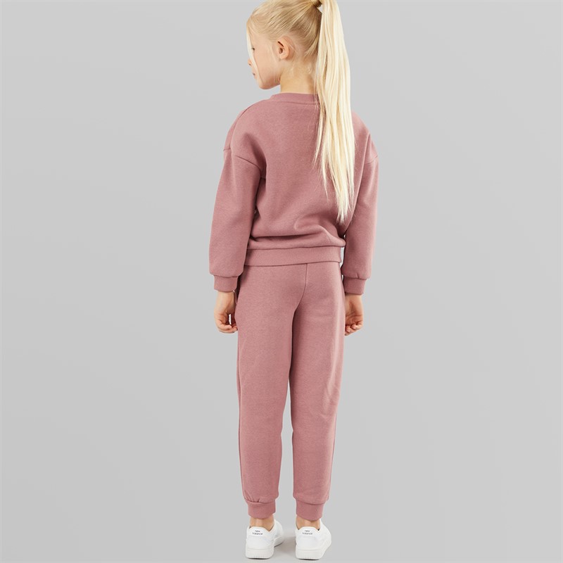 Ellesse Mädchen Kayla Sweatshirt Und Jogginghose Rosa
