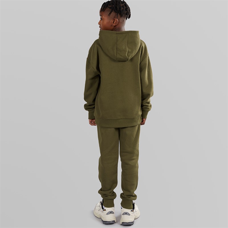 Ellesse Junior Boys Joel Logo Tracksuit Khaki