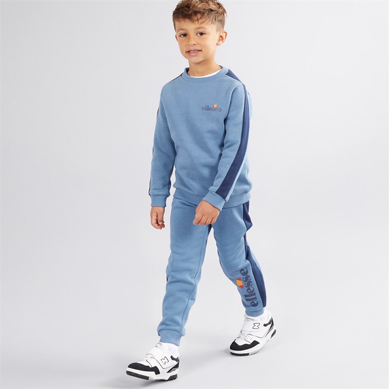 Ellesse Junge Orion Sweatshirt Und Jogginghose Blau