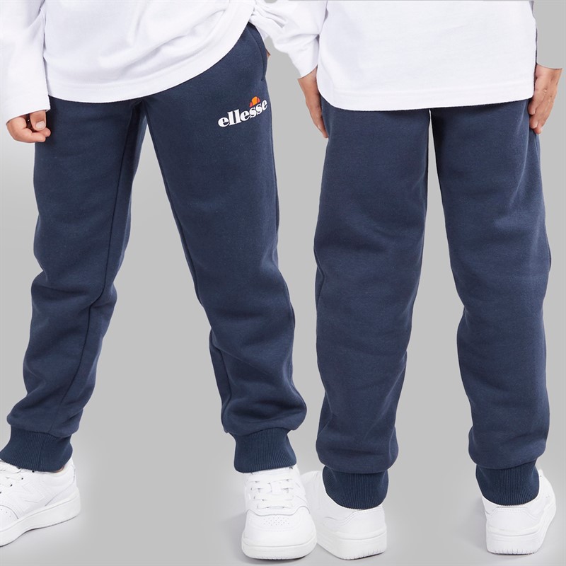 Ellesse Junge Harrison Hoodie T-Shirt und Jogginghose Set Blau / Weiß