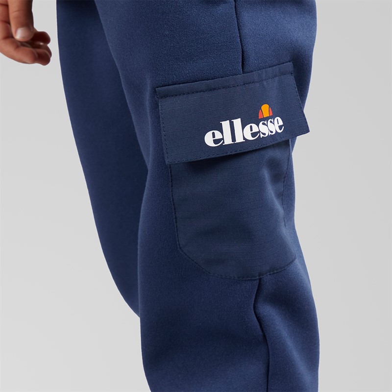 Ellesse Veste à Capuche Sherpa et jogging Enrique Garçon Bleu Marine