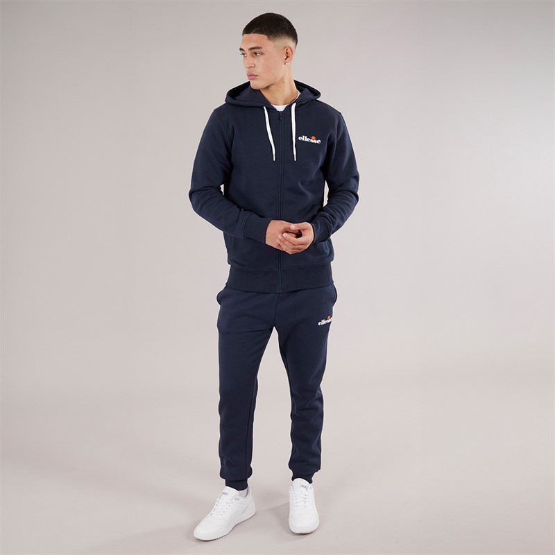 Ellesse Herren Tofield Reißverschluss Hoodie Navy