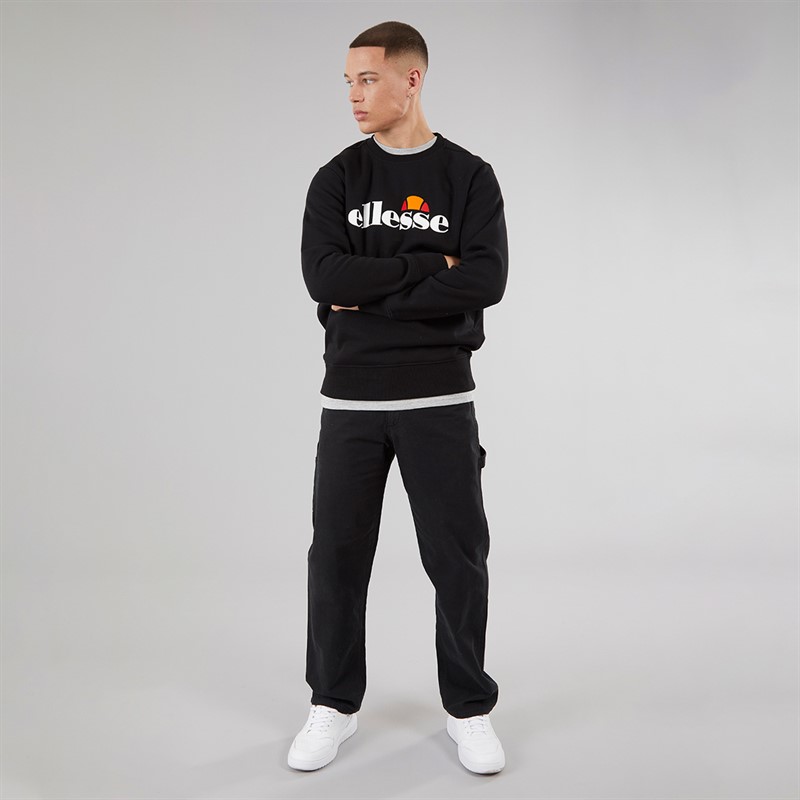 Ellesse Herren Sikanni Sweatshirt Schwarz