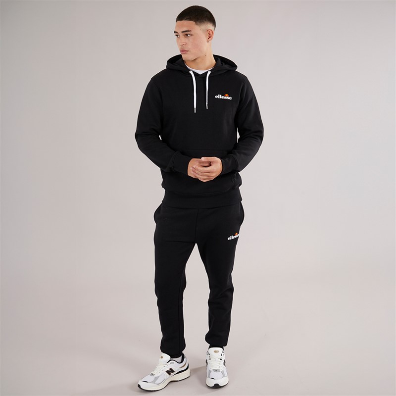 Ellesse Herren Gibbons Hoodie Schwarz