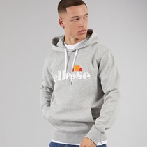 Ellesse Heren Morristown Hoodie Light Grey Marl