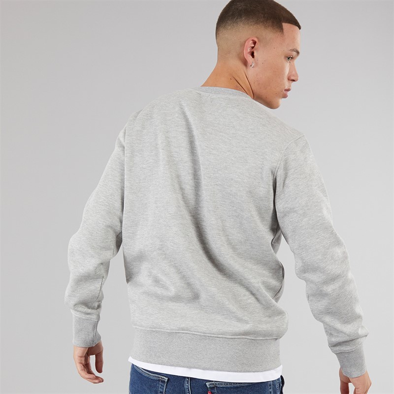Ellesse Herren Sikanni Sweatshirt Light Grey Marl