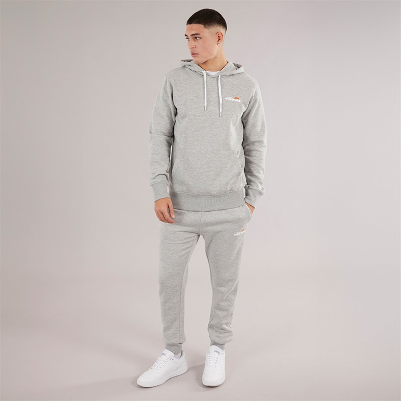 Ellesse Herren Gibbons Hoodie Light Grey Marl