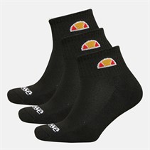 Ellesse lot de 3 Paires de Chaussettes Enfant Noires