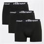 Ellesse Herren 3er-Pack Boxershorts Schwarz