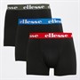 Ellesse Herren 3er-Pack Boxershorts Blau / Rot / Khaki