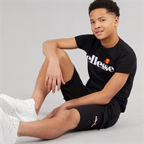 Ellesse Junior Boys Romolo T-Shirt And Cargo Shorts Set True Black 011