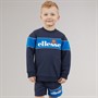 Ellesse Boys Biagio Sweatshirt And Shorts Set Blue 402