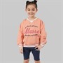 Ellesse Girls Livia Sweatshirt And Shorts Set Pink 814