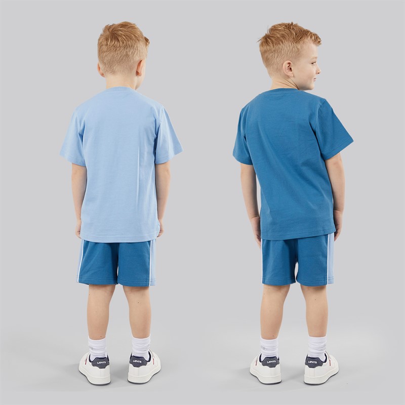 Ellesse Boys Alexander T-Shirts And Shorts Three Piece Set Navy 429