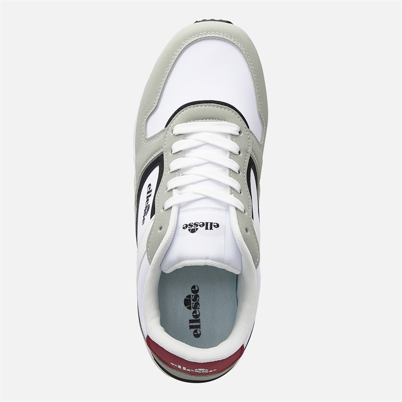 Ellesse Homme Harvey Dante 001 Baskets Gris/Blanc