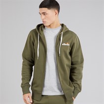 Ellesse Klemerio bluza z kapturem rozpinana na zamek dla niego kolor Khaki