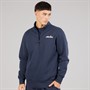 Ellesse Herren Benevento 1/4 Zip Sweatshirt Navy