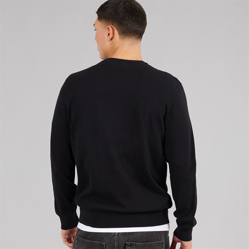Ellesse Mens Doyle Knitted Jumper Black