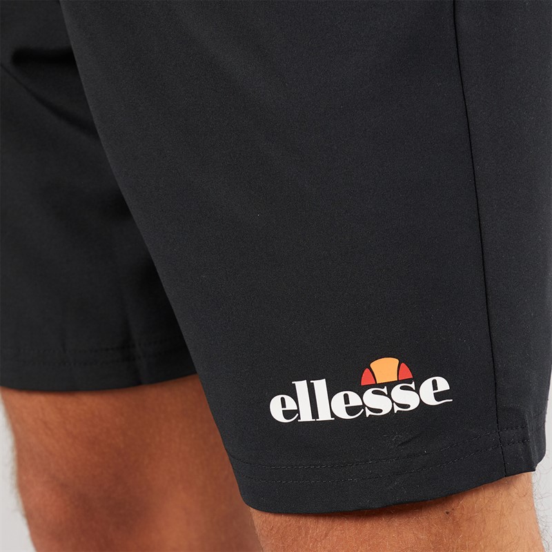 Ellesse Mens Beveth 7 Inch Running Shorts Black