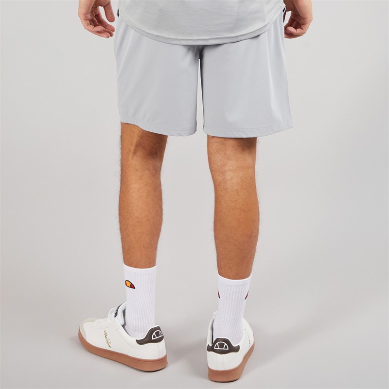 Ellesse Mens Beveth 7 Inch Running Shorts Grey
