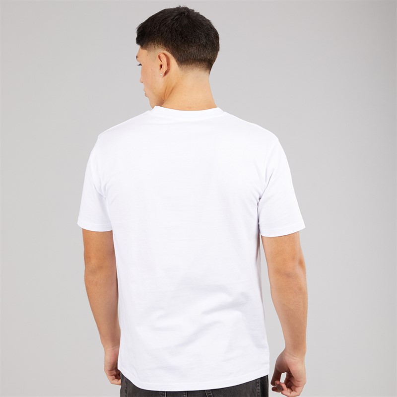 Ellesse Mens Malbory 2 Left Chest T-Shirt White