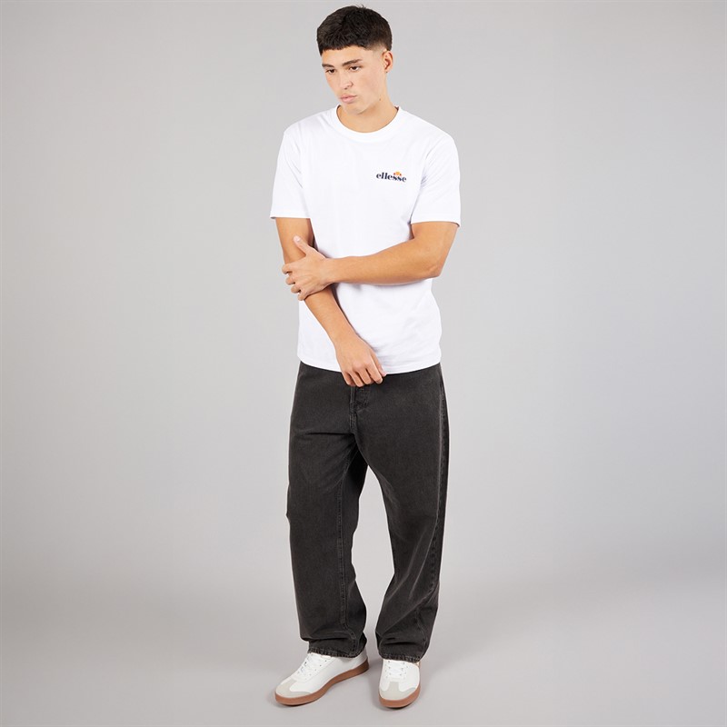 Ellesse Mens Malbory 2 Left Chest T-Shirt White