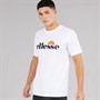 Ellesse Mens Prado 2 Large Logo T-Shirt White