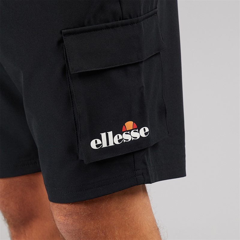 Ellesse Herren Cafaro 2 Cargohose kurz Schwarz